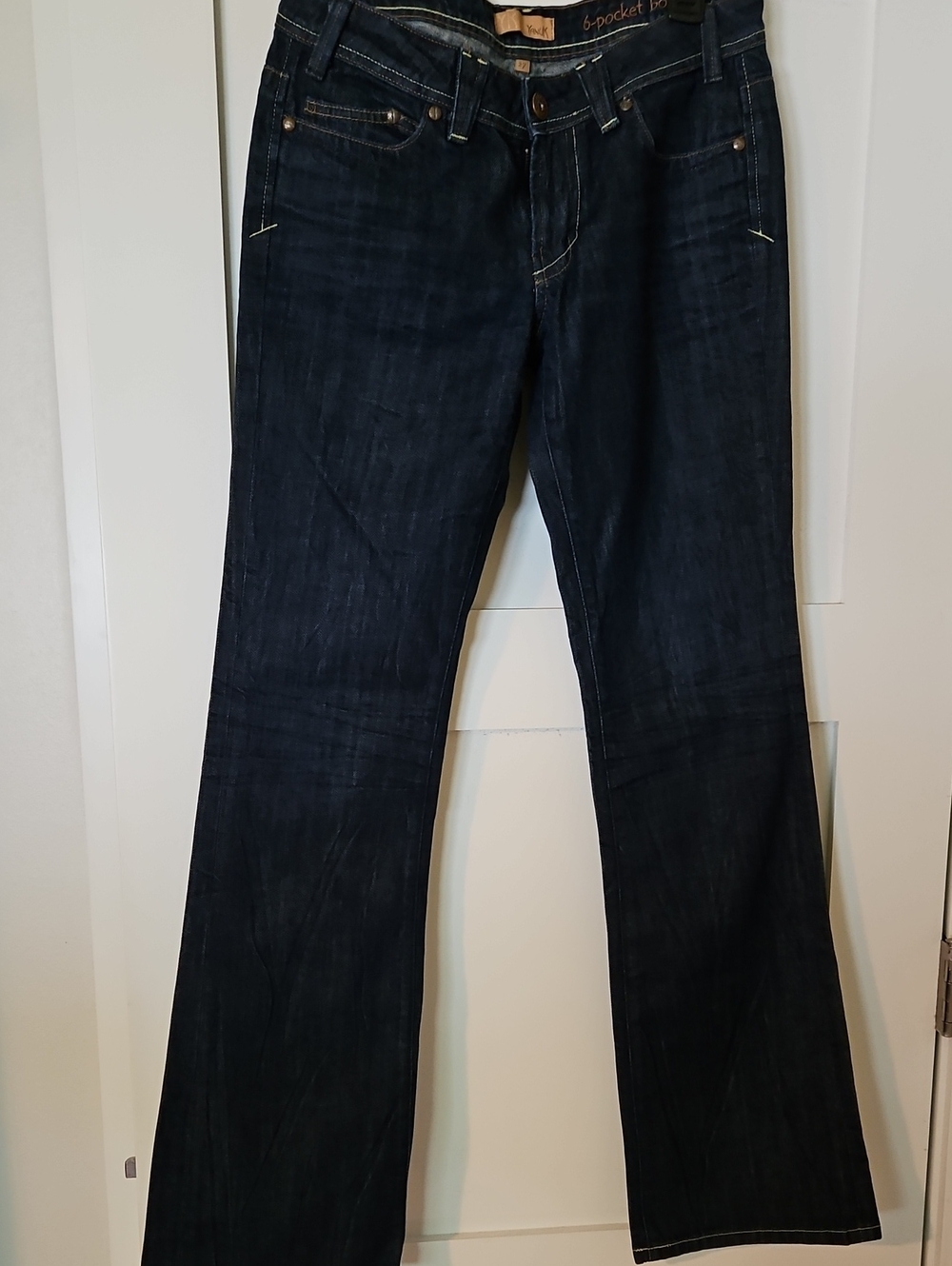 Yanuk Women's Dark Blue Boot Cut Jeans